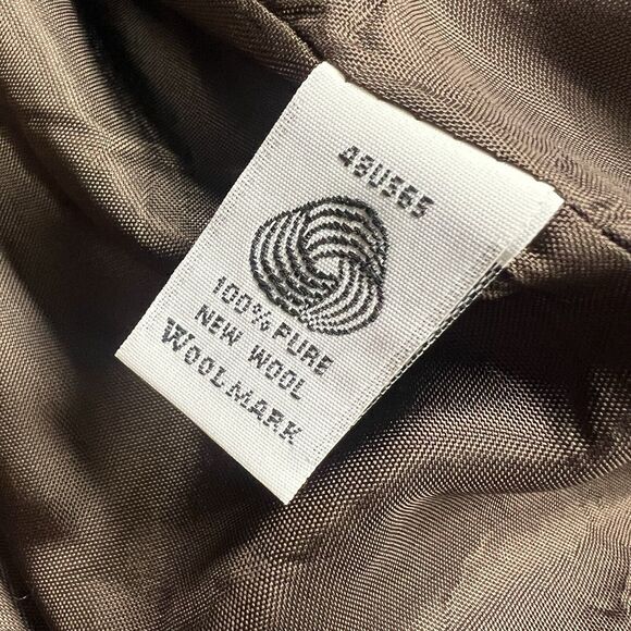 Vintage Pendleton Jacket Plaid Wool USA Women’s Size 18 Tall - Picture 9 of 11